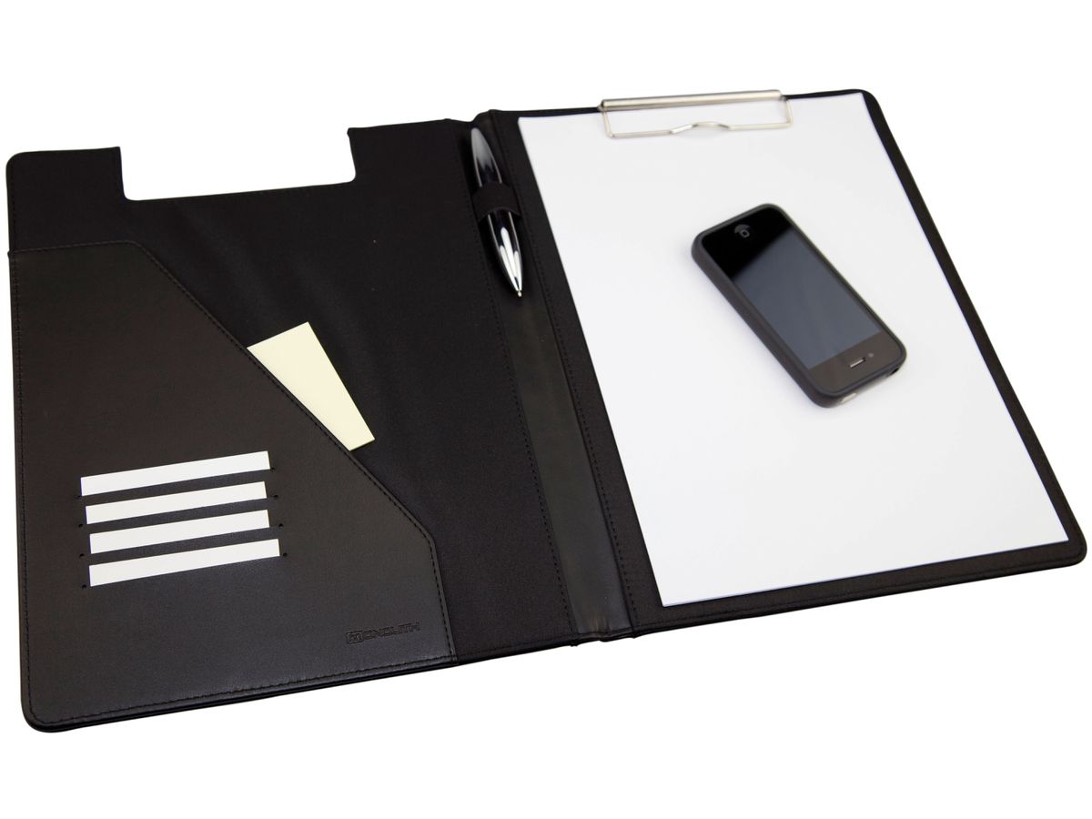 MONOLITH Schreibmappe 2000002801 A4 schwarz (5016469280117)