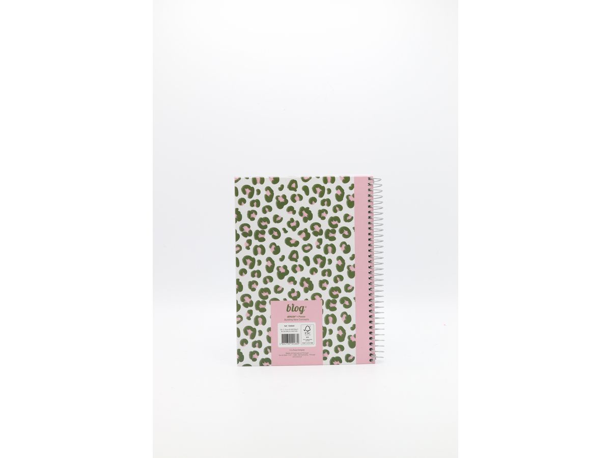 ANCOR Carnet spirale A5 WILD 104660 assort., lines, 90g 80 flls. (5604730104660)