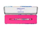 CARAN D'ACHE Kugelschreiber 849 GERMANIER NM0849.016 rosa fluo, mit Metallschachtel (7630002360920)