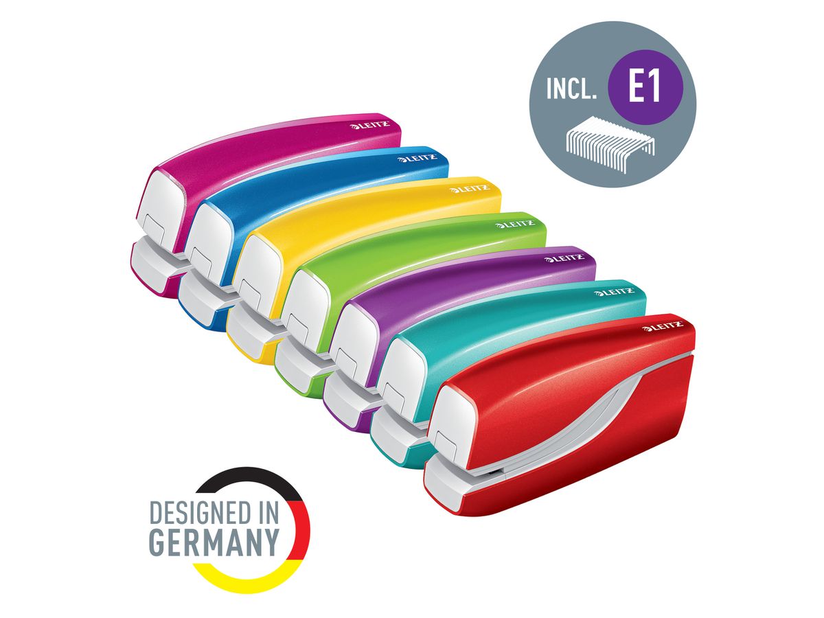 LEITZ Elektrohefter NeXXt WOW 5566 5566-10-26 rot 10 Blatt (4002432135516)