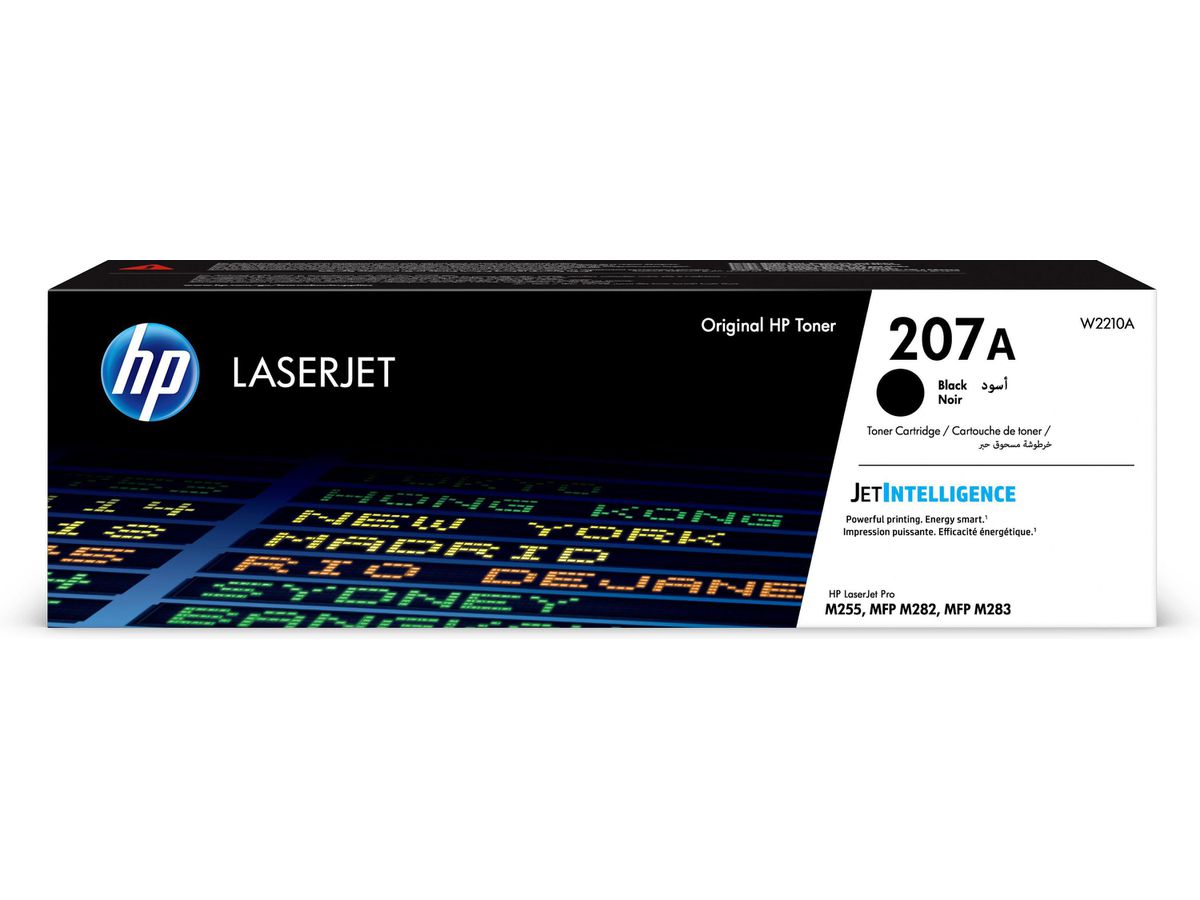 HP Toner-Modul 207A schwarz W2210A CLJ Pro M255/282/283 1350 S. (0193905265138)