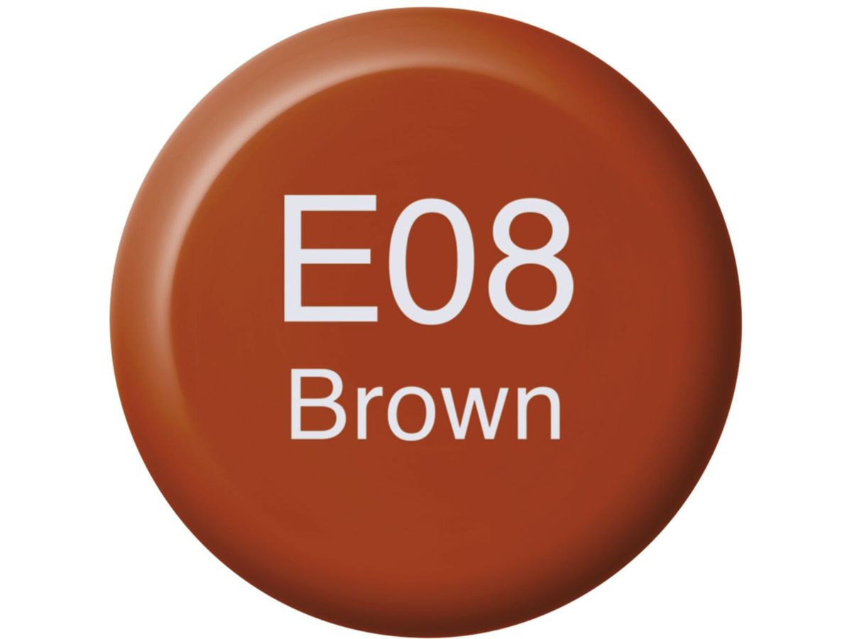 COPIC Ink Refill 21076244 E08 - Brown (4511338056653)