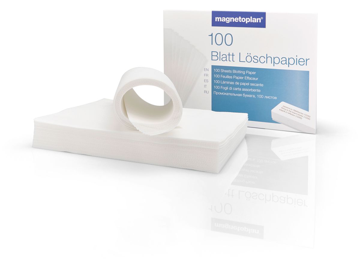 MAGNETOPLAN Salviette detergenti 12296 p. Whiteboard 100 pezzi (4013695002798)