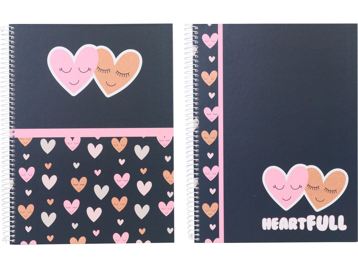 ANCOR Taccuino Hardcover A5 118308 B'LOG HEARTS,rigato 80 foglia (5604730118308)