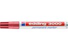 EDDING Permanent Marker 3000 1,5-3mm 3000-19 karmin (4004764008148)