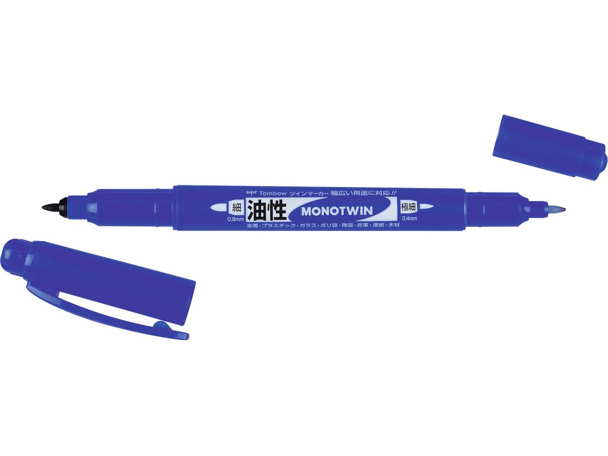 TOMBOW Mono twin permanent marker OS-TME15 blu (4901991642247)