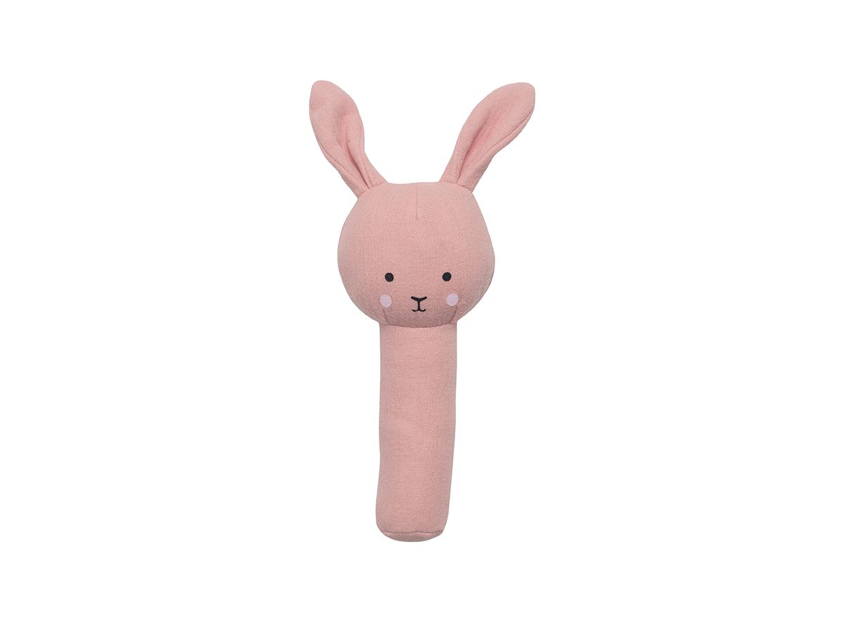 JABADABADO Hochet bébé lapin 15cm K115 rose (7332599011154)