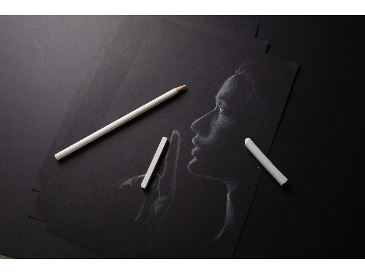 CLAIREFONTAINE Cary'On A4 975039C Noir 20 feuilles (3329689750394)