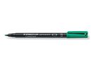 STAEDTLER Lumocolor permanent B 314-5 verde (4007817304280)