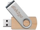 DISK2GO USB-Stick wood 32GB 30006662 USB 2.0 (7640111166986)