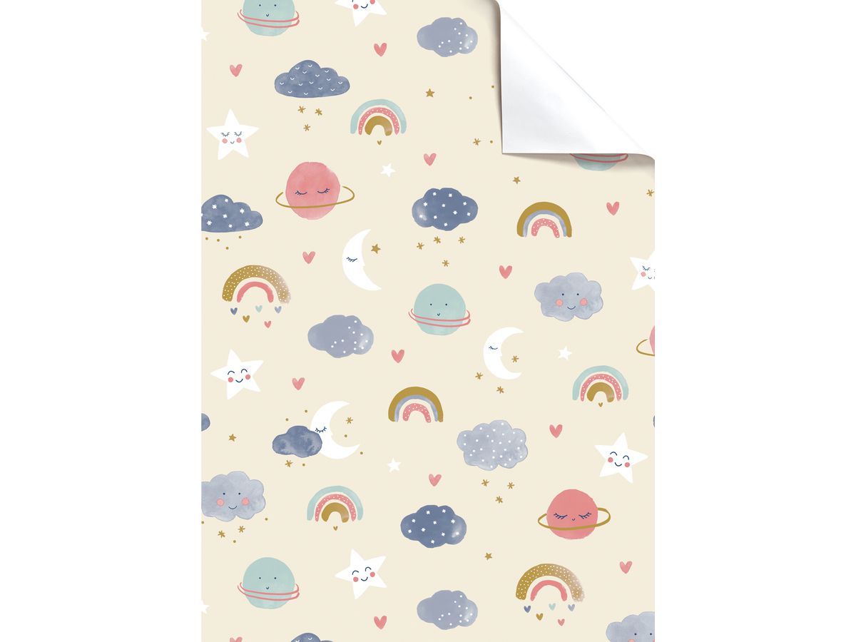 STEWO Papier cadeau Hiroko 2512547250 beige 50x70cm (7630050869666)
