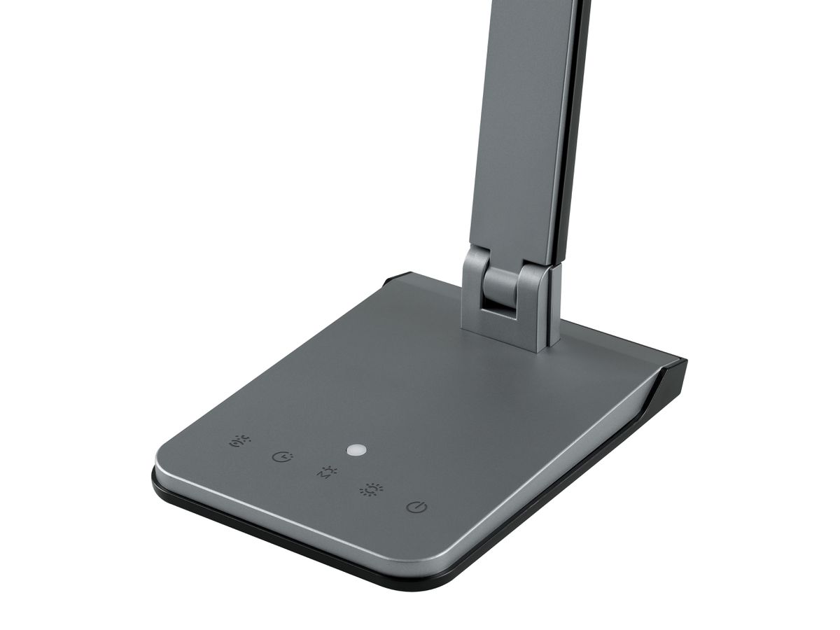 HANSA Lumina lampada da tavolo 41-5011.109 grigio (7612176093835)