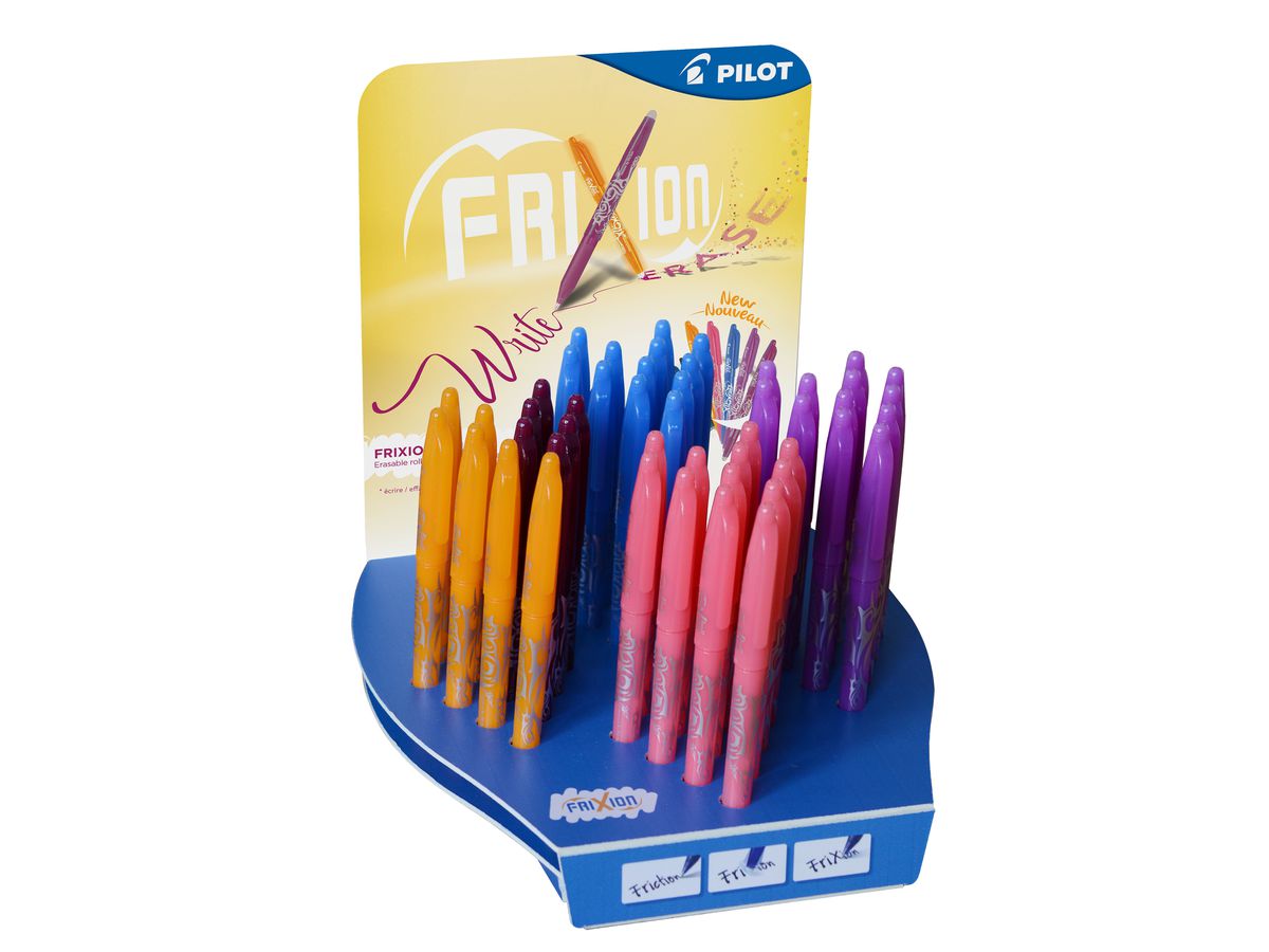PILOT FriXion Ball 0.7mm 199.156.00 couleurs ass. 48 pcs. (7610398117360)