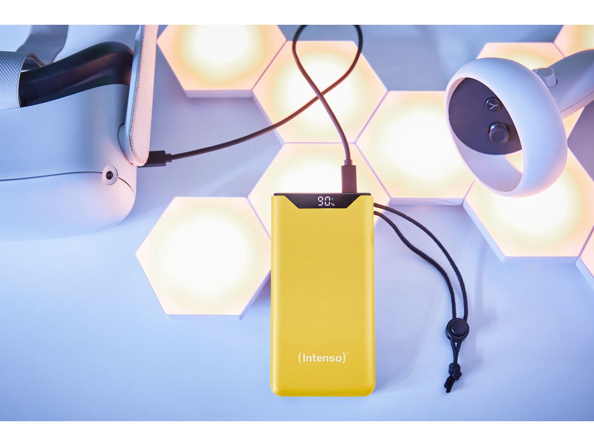 INTENSO Power Bank F10000 Yellow 7332039 10000 mAh (4034303034345)