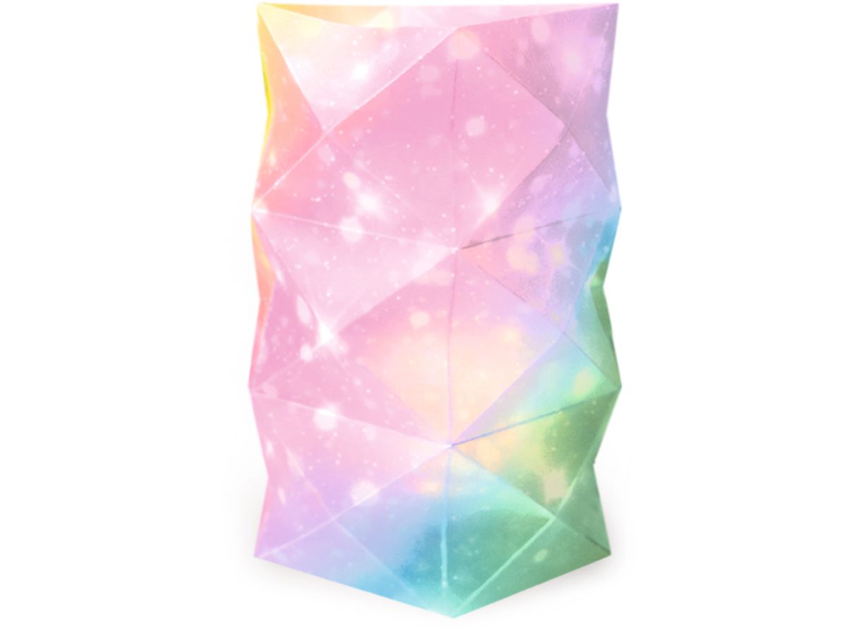 URSUS Faltblätter Transparentpapier 38065501 Feenstaub,15x15cm 50 Blatt (4008525243571)