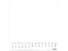 ALPHA EDITION Bastelkalender 2026 160645 weiss 21x22cm (4069095006454)