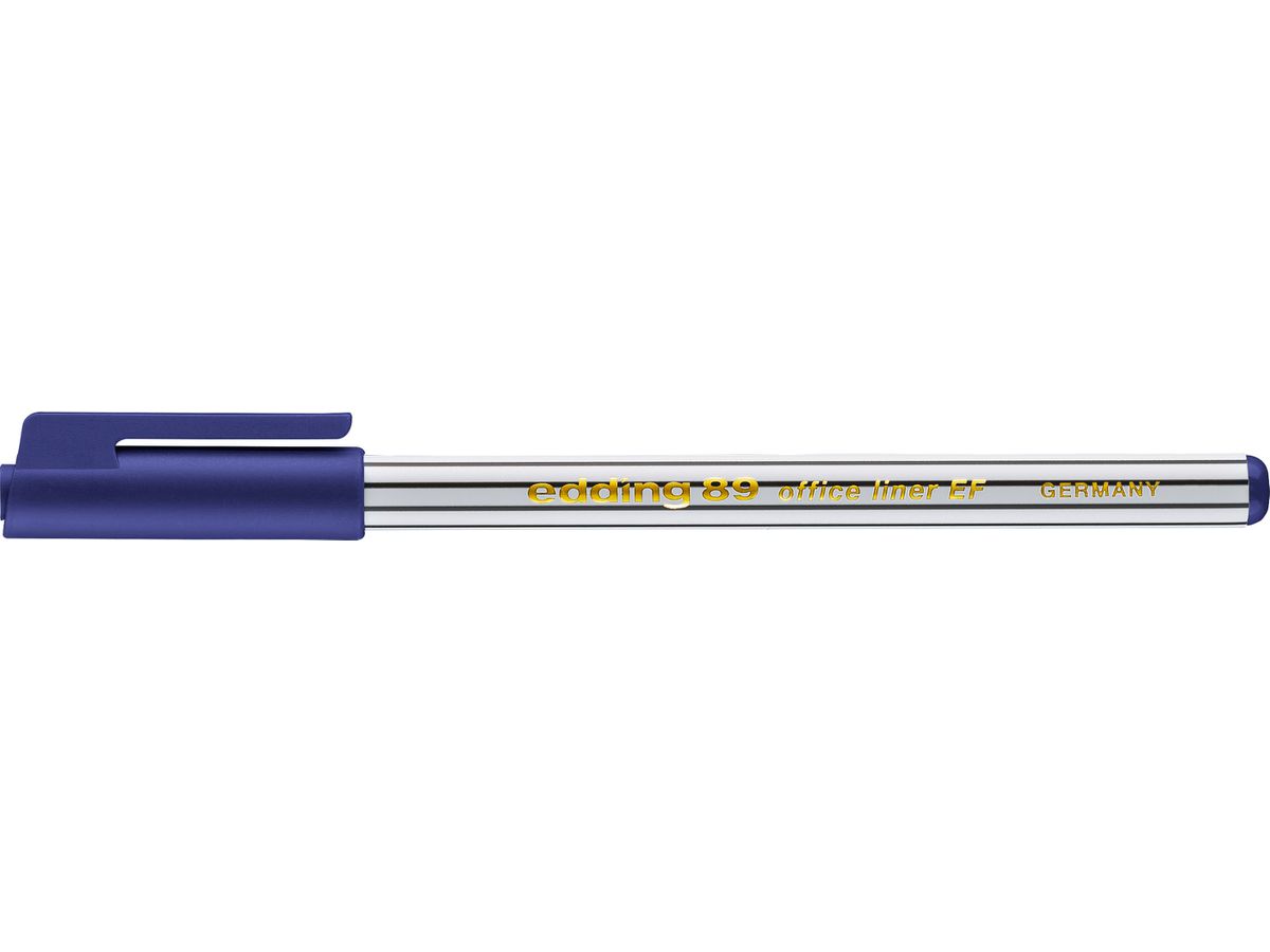 EDDING Stylo 89 officeliner 0.3mm 89-3 bleu (4004764041138)