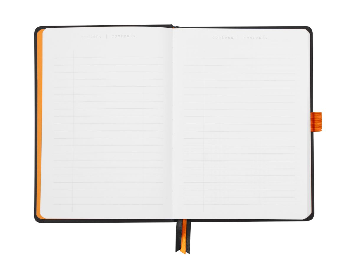 RHODIA Goalbook Carnet A5 118571C Hardcover noir 240 f. (3037921185711)