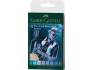FABER-CASTELL Artist Pen Tuschestift 167173 Blues 8 Stk. (4005401671732)