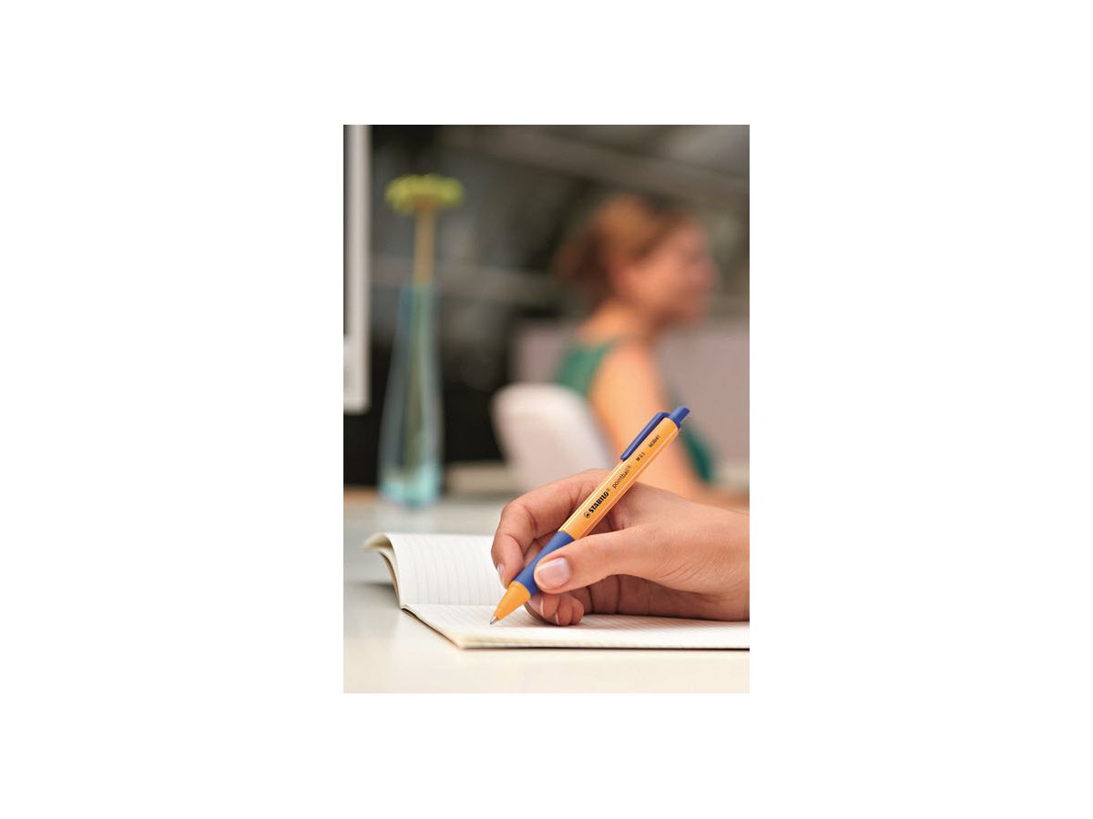 STABILO Penna a sfera pointball 0,5mm 6030/46 nero (4006381436991)