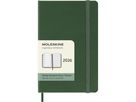 MOLESKINE Agenda Classic Pocket 2026 DHK1512WN2Y26 1W/1S myrtengrün HC 9x14cm (8056999275549)