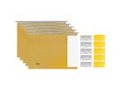 BIELLA Hängemappen-Set A4 27145520U gelb 32x25cm 5 Stück (7611365250318)