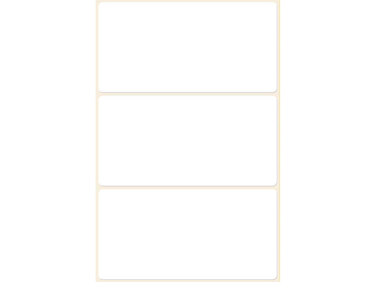 AVERY ZWECKFORM Etiquettes 76×39mm 3081 blanc 18 pcs. (4004182030813)