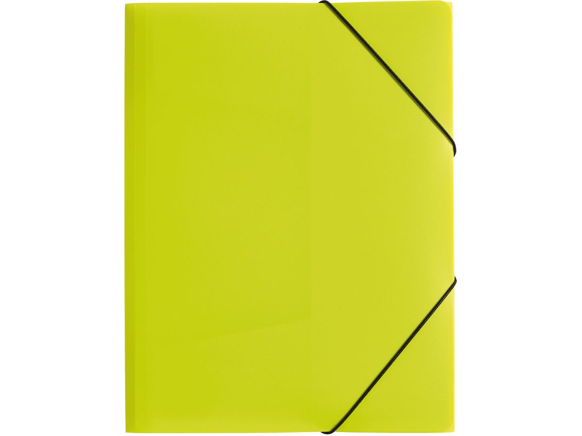 PAGNA Dossiers élastiq. Trend A3 21638-17 vert 3 volets (4009212038029)