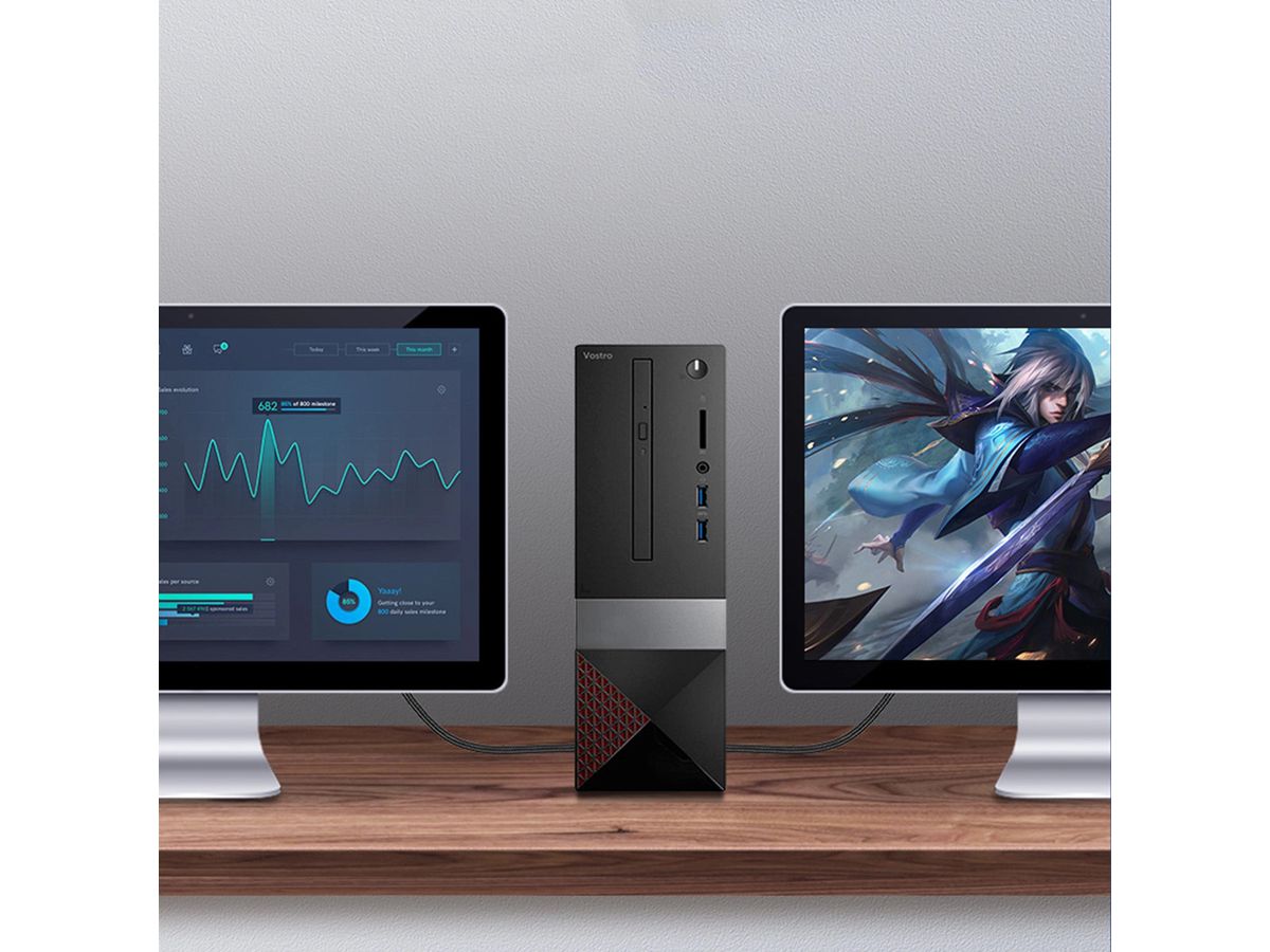 UGREEN Cable HDMI 8K, Braided 80404 3m,Black (6957303884049)