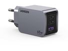 UGREEN USB Wallcharger Nexode Pro 25871 65W USB-A+C,PD,GaN w.Cable (6941876228713)