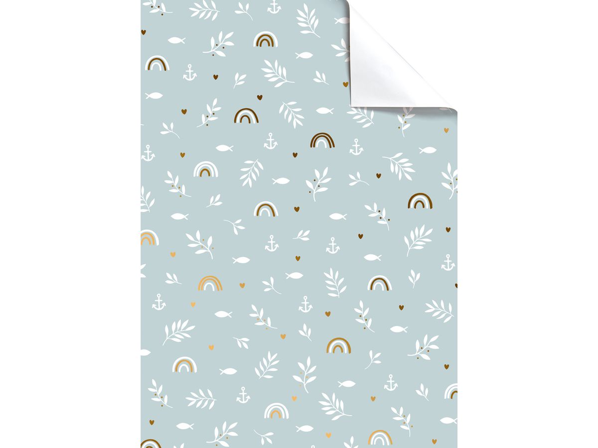 STEWO Papier cadeau Seasta 2512544241 brillant 50x70cm (7630050869895)