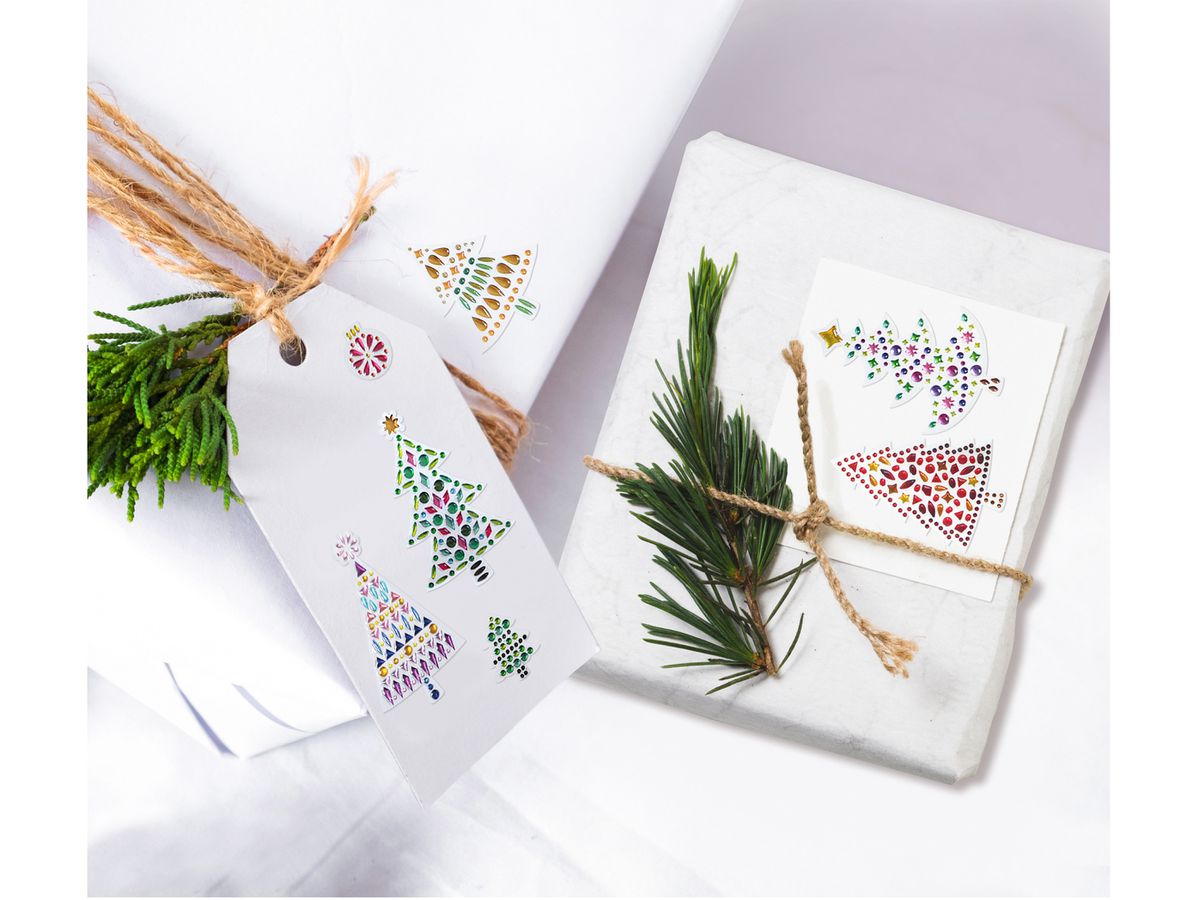 URSUS Crystal Sticker Weihnachten 3 75100003 15 Sticker (4008525251149)