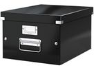 LEITZ Click&Store WOW Ablagebox M 60440095 schwarz 281x200x370mm (4002432396801)