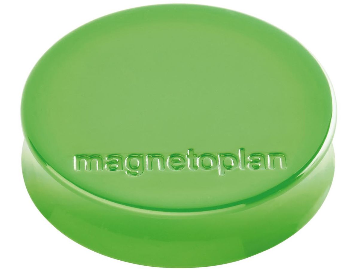 MAGNETOPLAN Aimant Ergo Medium 10 pcs. 16640105 vert 30mm (4013695044972)
