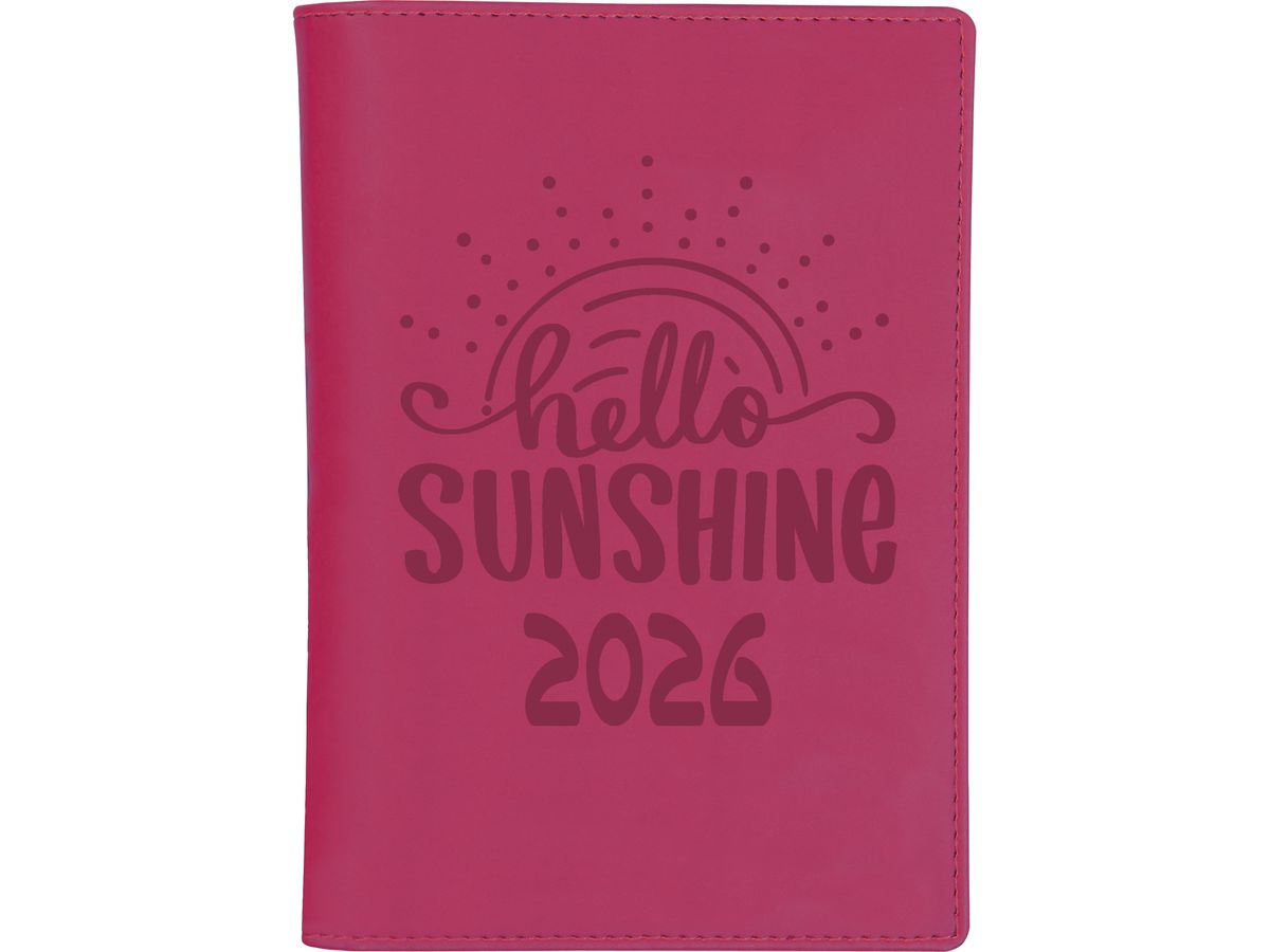 BIELLA Planer Istanbul 2026 855715400026U 1M/2S pink ML 10.6x15.3cm (7611365527106)