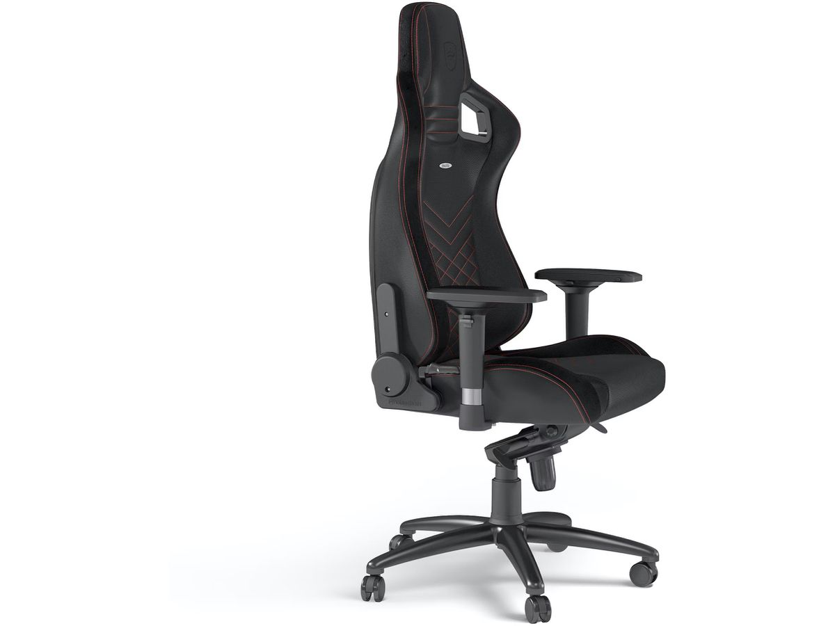 NOBLECHAIRS Gaming Stuhl EPIC NBL-PU-RED-002 schwarz/rot (4250144800288)