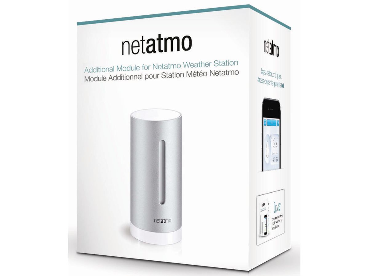 NETATMO Wetterstation-Innenmodul NA-NIMO1-WW silber (3700730500203)