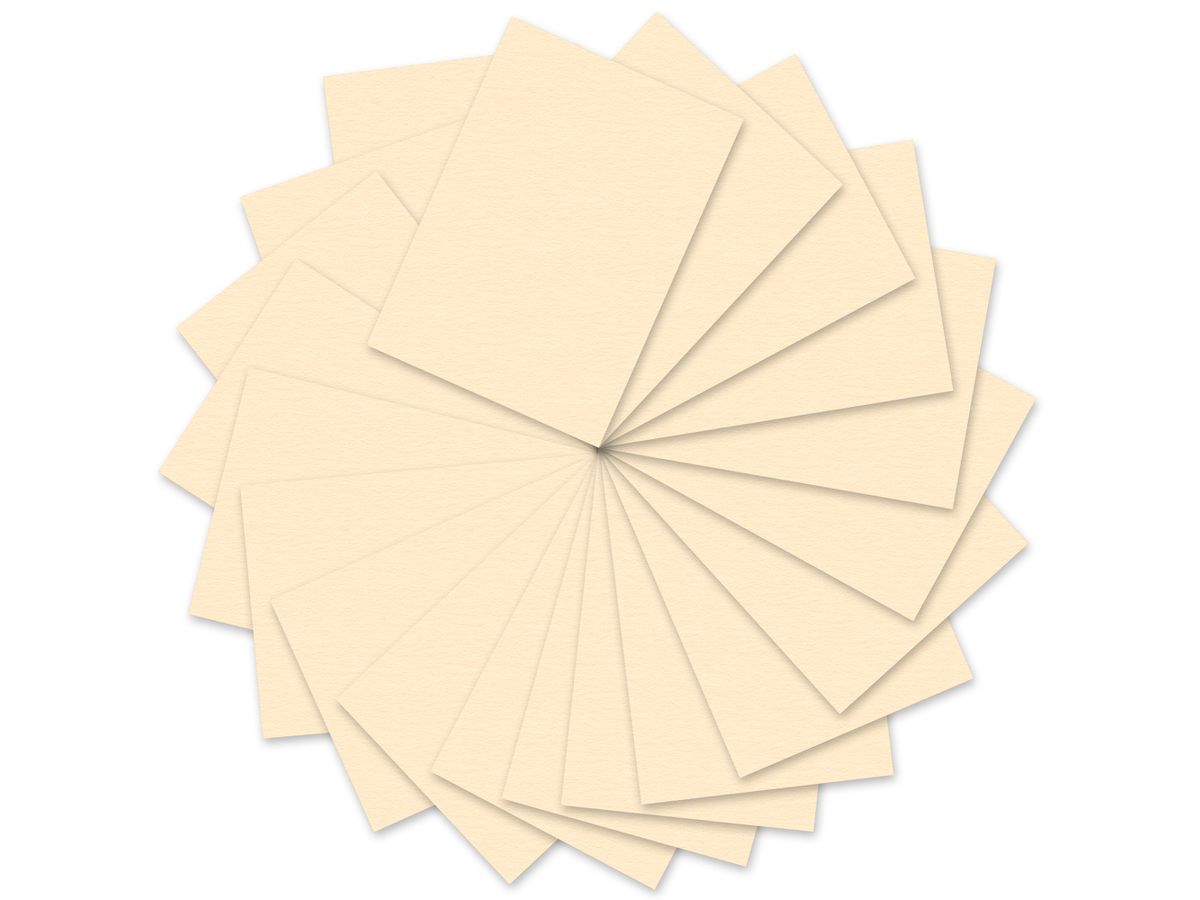 URSUS Tonzeichenpapier A4 2174610 130g, chamois 100 Blatt (7612532004000)