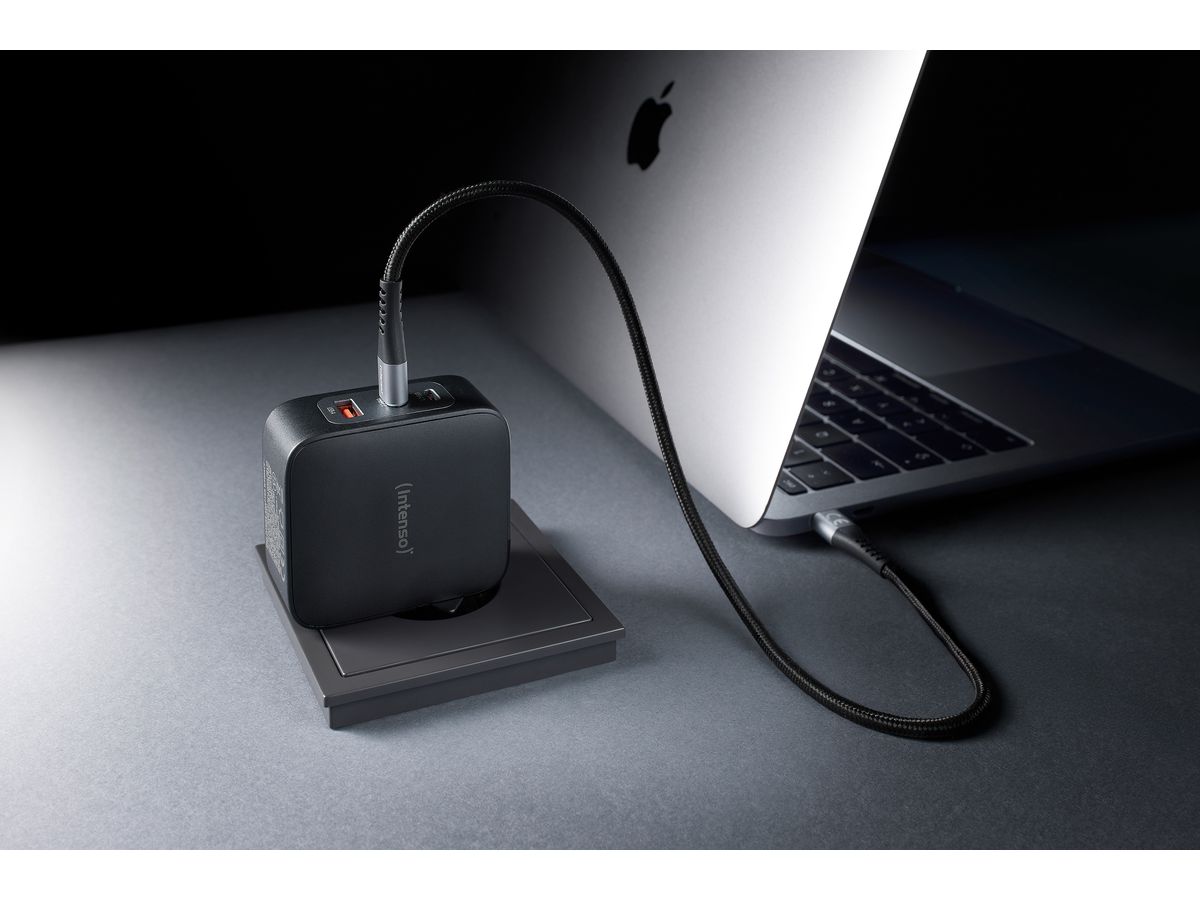 INTENSO Power Adapter W110ACC Charger 7810010 100W, 2x USB-C, 1x USB-A (4034303036035)