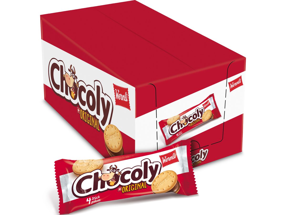 WERNLI Chocoly 8115000 62g, 18 Stk. (7610037092348)