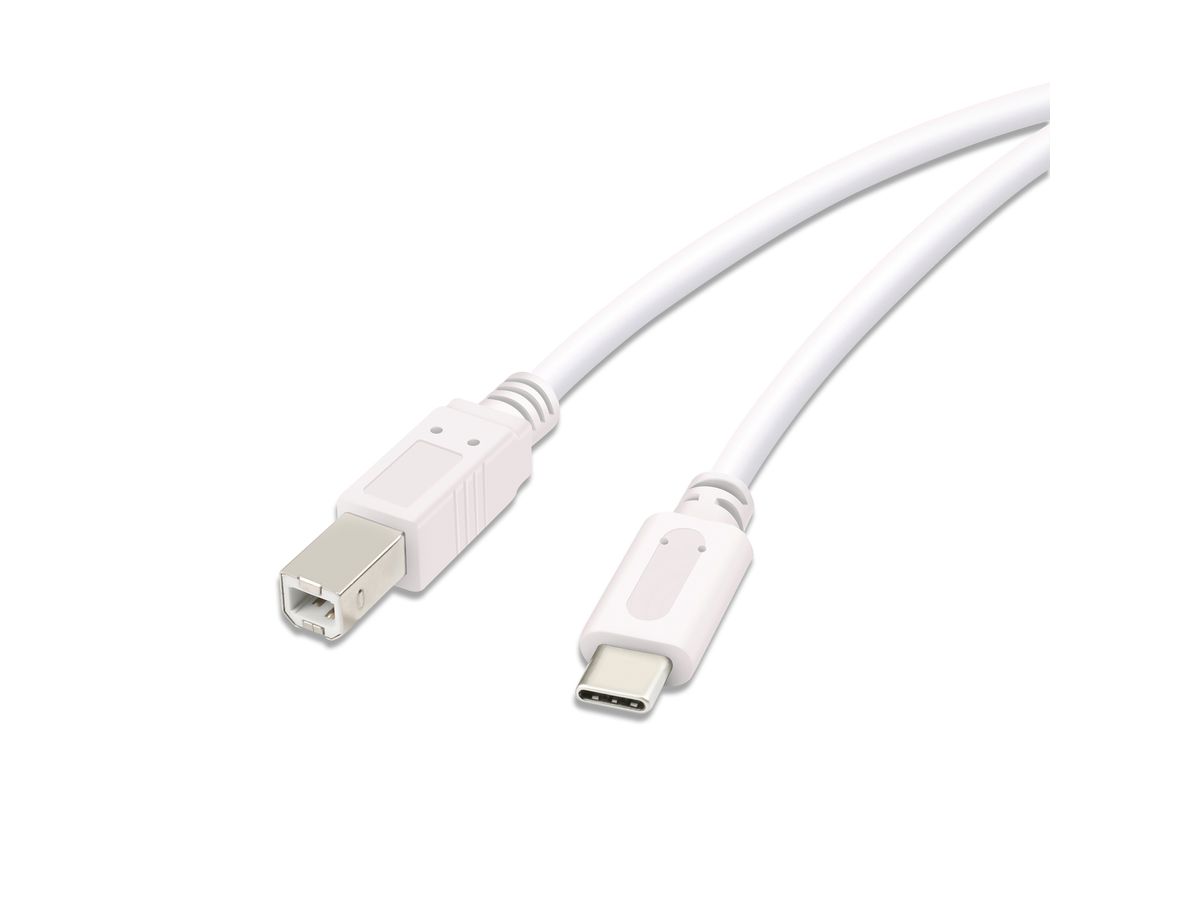 VIVANCO USB C to USB B Kabel 45355 1.8m (4008928453553)