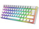 DELTACO Mechanical Keyboard DK470 GAM-175-W-CH Hot-Swap,KTT Switches,White (5706470154803)