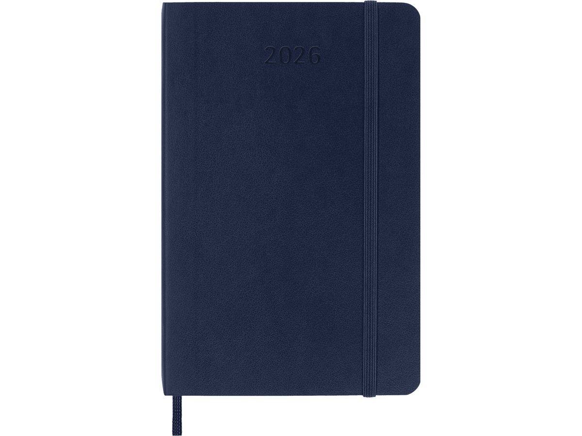 MOLESKINE Agenda Classic Pocket 2026 DSB2012DC2Y26 1T/1S saphir SC 9x14cm (8056999274627)