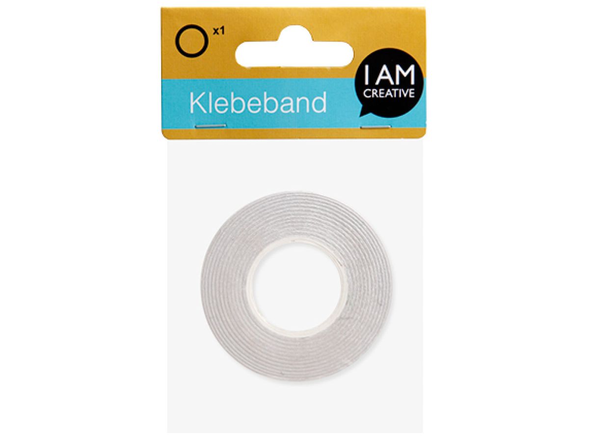 I AM CREATIVE Bande adhésive 6mmx10m 4080.02 deux cotés (7611983150403)