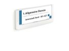 DURABLE Targa per porte Click Sign 486037 grafite, plastica 149x52.5mm (4005546404646)