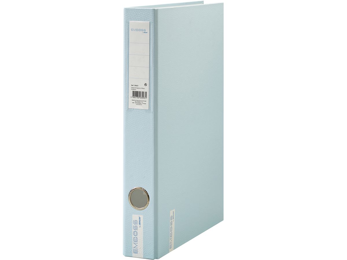 ANCOR Ringbuch Emboss 4cm 84832 blau 2-Ring A4 (5604730084832)