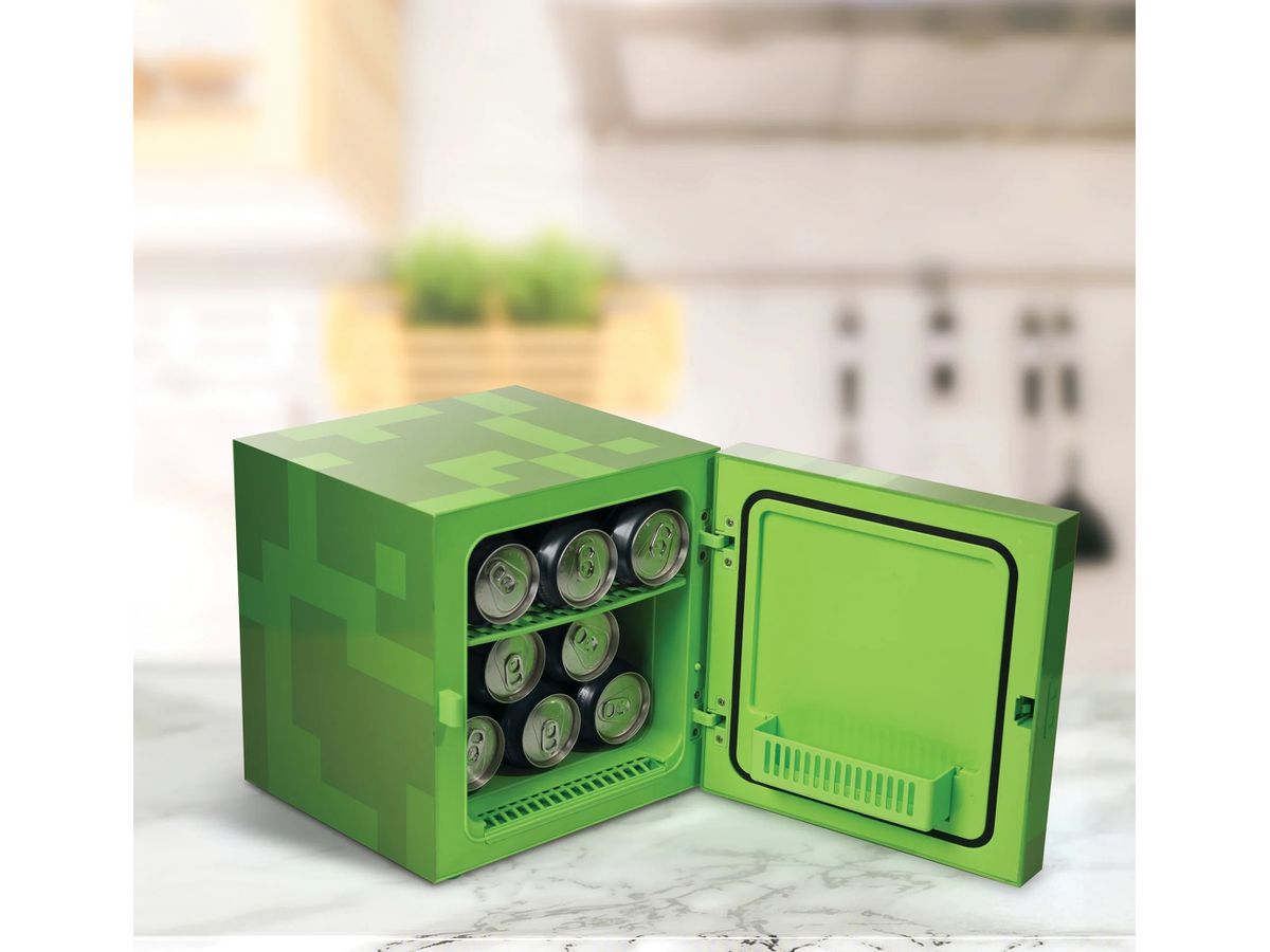 UKONIC Creeper Mini Fridge 6.7L 146285 Minecraft, 9 Cans (5060411780477)