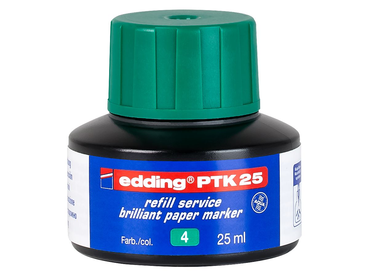 EDDING Tinte 25ml PTK-25-4 verde (4004764780570)