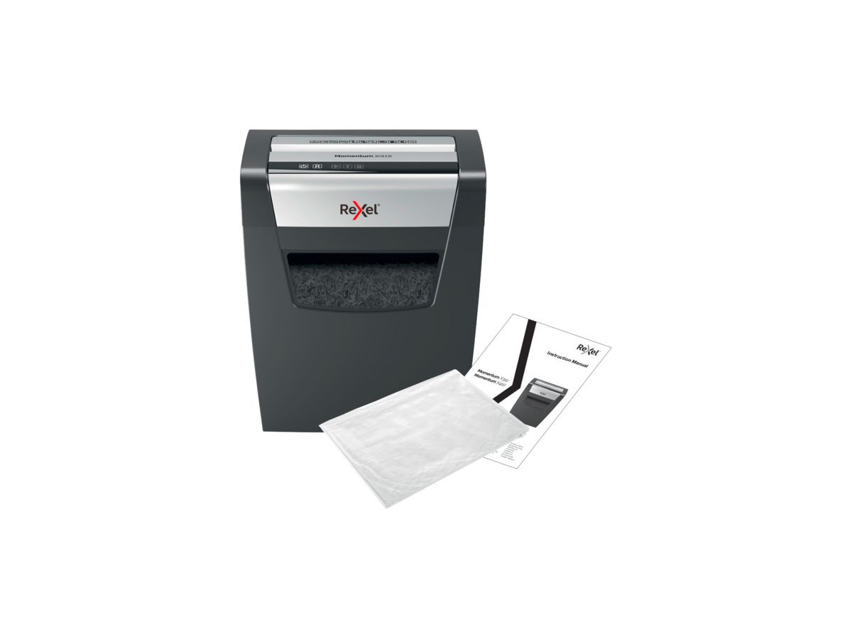 REXEL Distruggi docum. Momentum 2104572EU X312, P-3, 23lt (5028252523271)