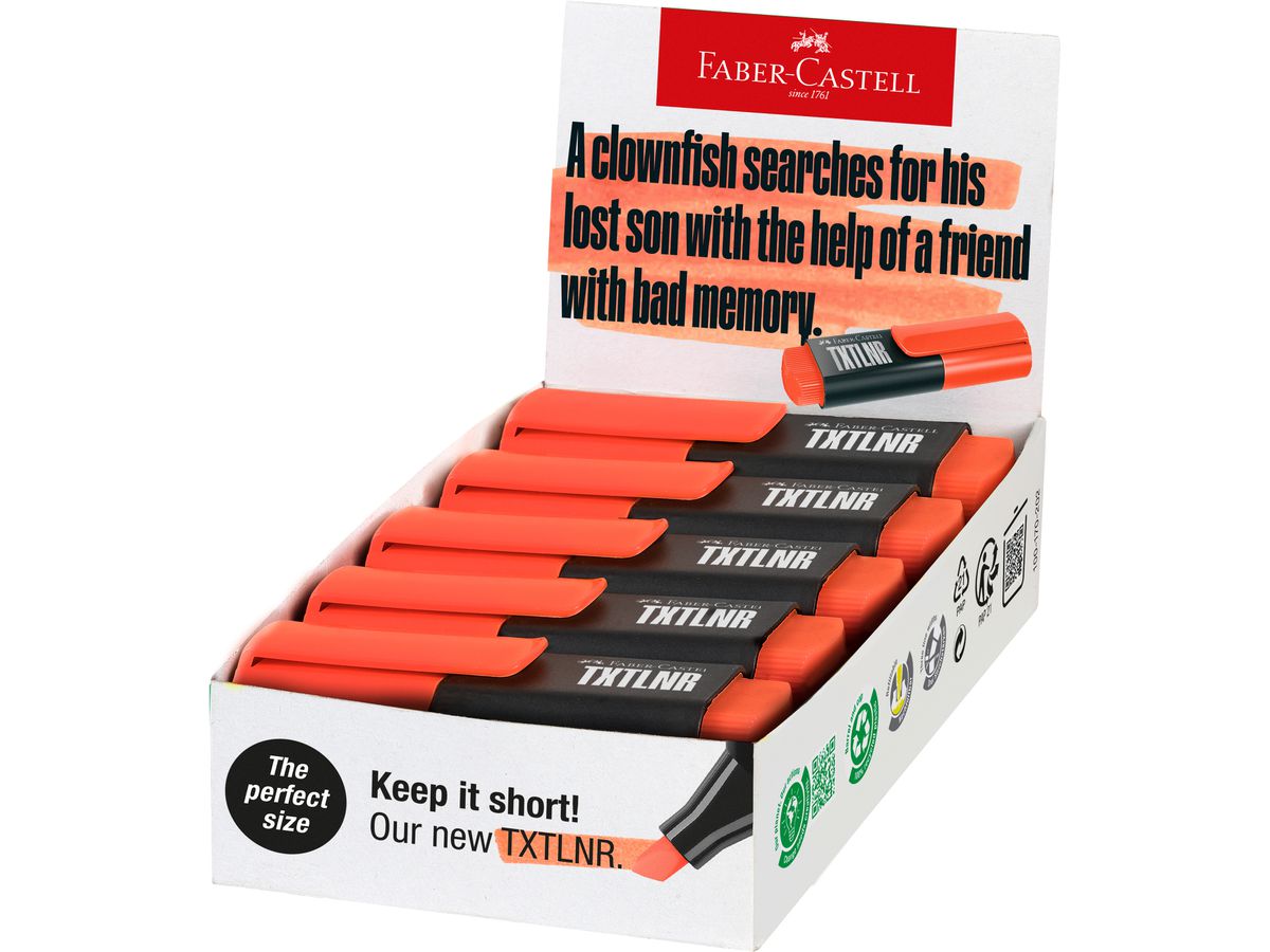 FABER-CASTELL Textmarker TXTLNR SF 154215 orange (4005401542155)